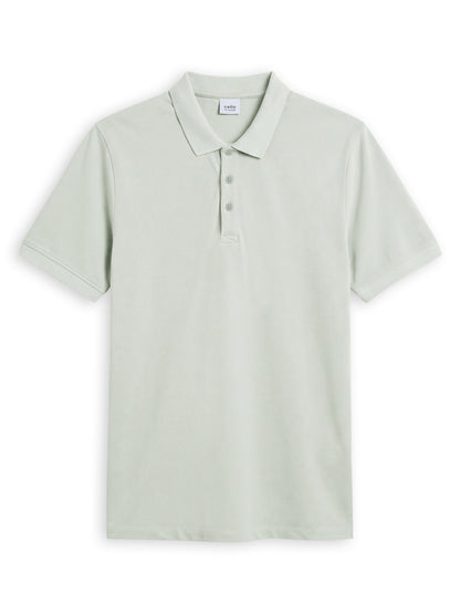 Celio Solid Straight Fit Cotton Green TShirts