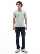 Celio Solid Straight Fit Cotton Green TShirts