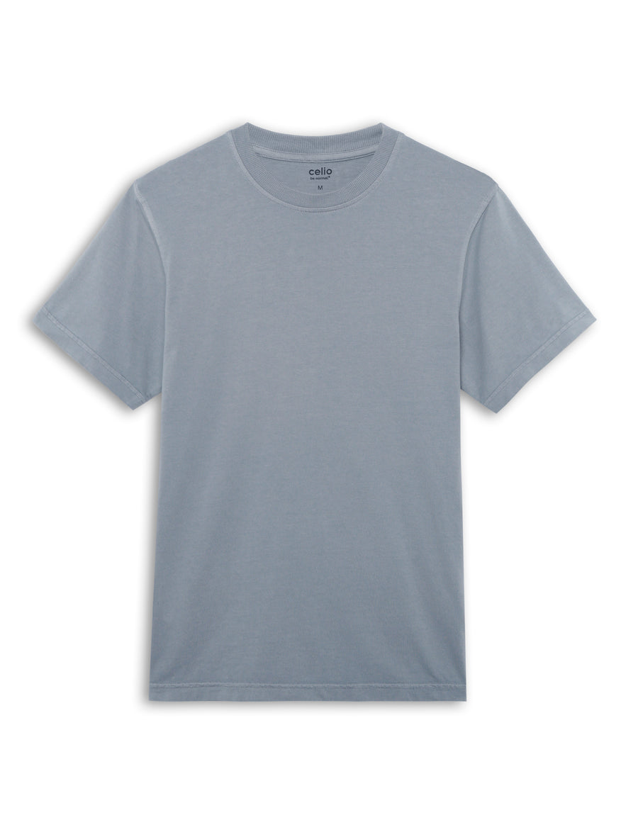 Celio Solid Regular Fit Cotton Green TShirts