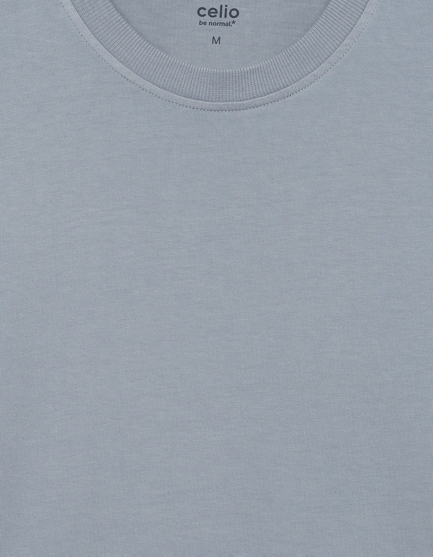Celio Solid Regular Fit Cotton Green TShirts