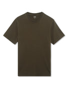 Celio* Regular Fit 100% Cotton Round neck T-shirt-Olive