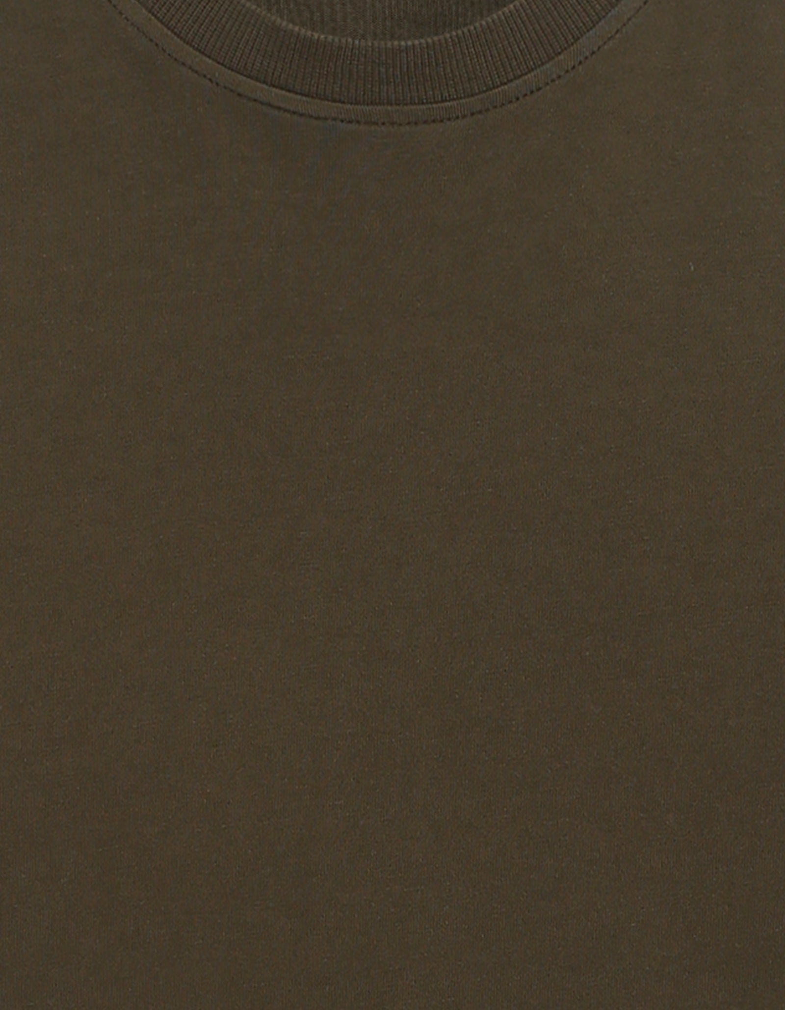 Celio* Regular Fit 100% Cotton Round neck T-shirt-Olive
