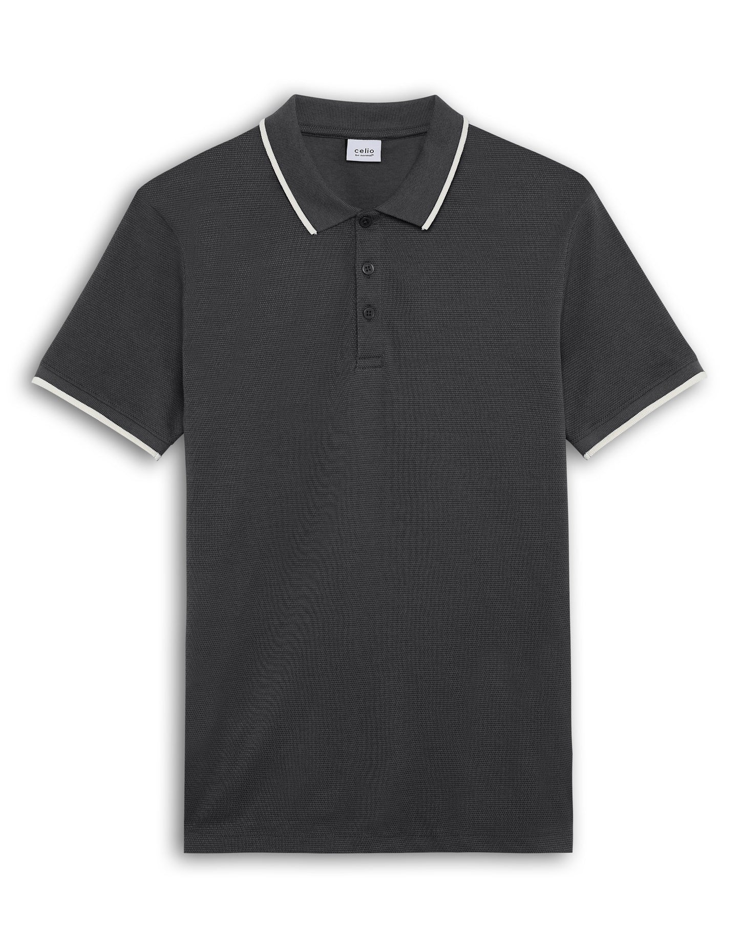 Celio Solid Regular Fit Cotton Grey TShirts