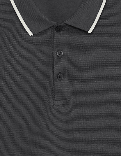 Celio Solid Regular Fit Cotton Grey TShirts