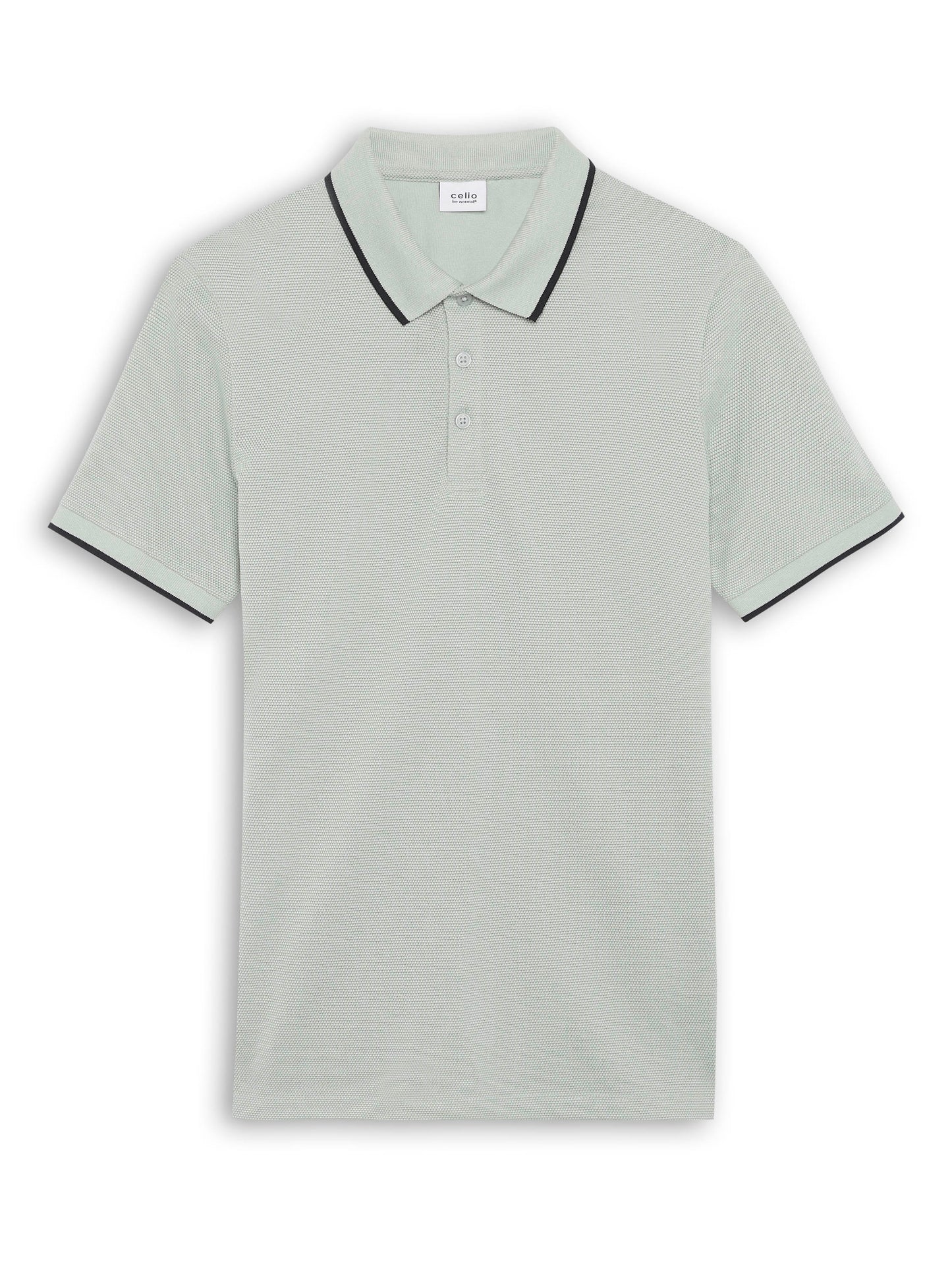Celio Solid Regular Fit Cotton Green TShirts