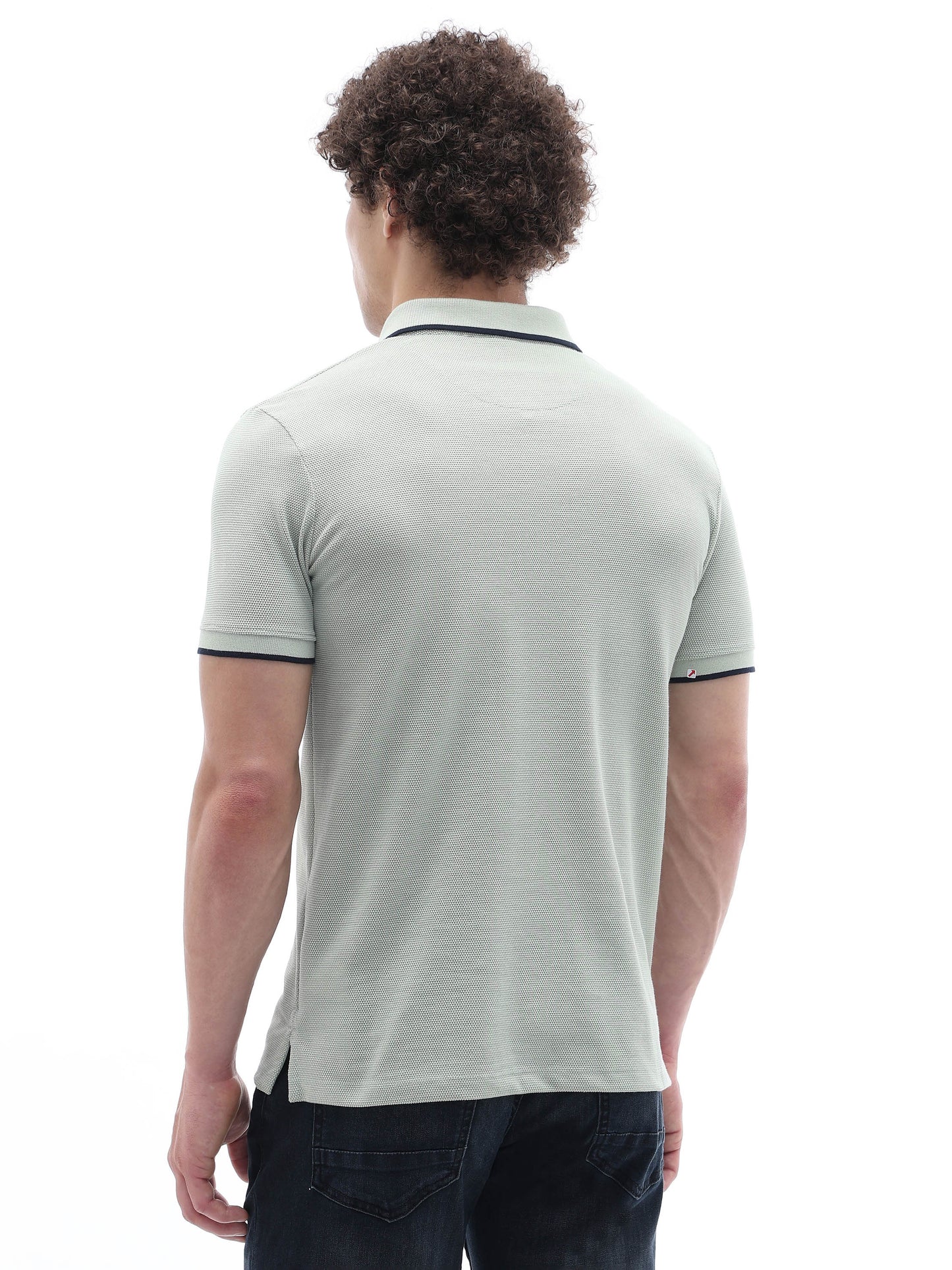 Celio Solid Regular Fit Cotton Green TShirts