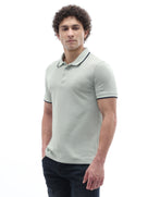 Celio Solid Regular Fit Cotton Green TShirts