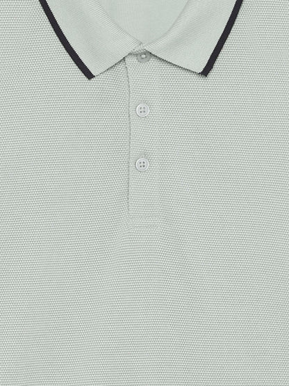 Celio Solid Regular Fit Cotton Green TShirts
