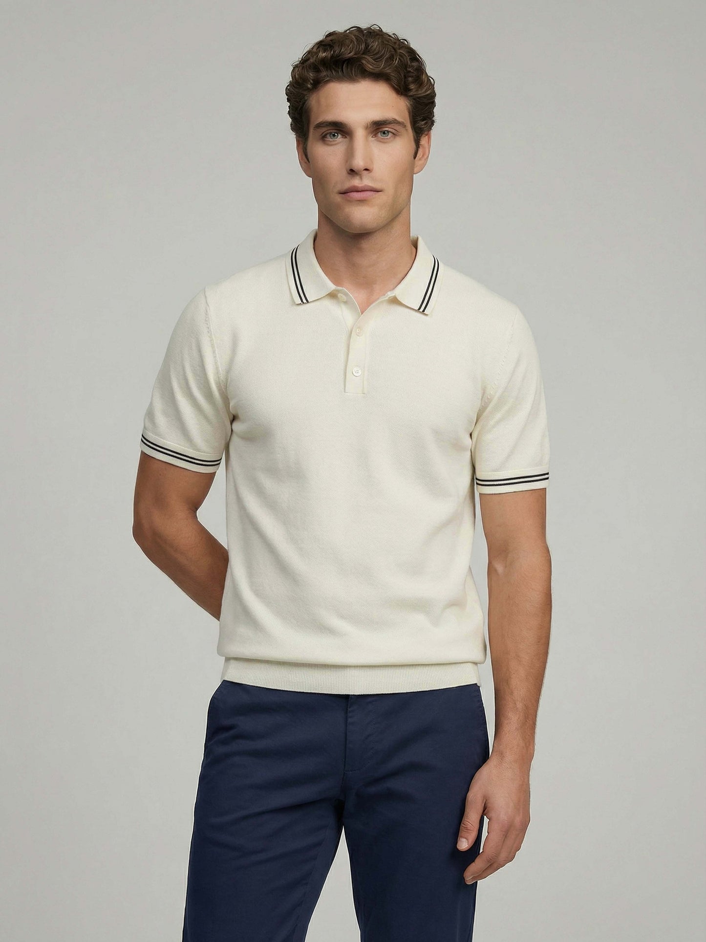 Celio* Men Off White Solid Regular Fit Cotton T-Shirts