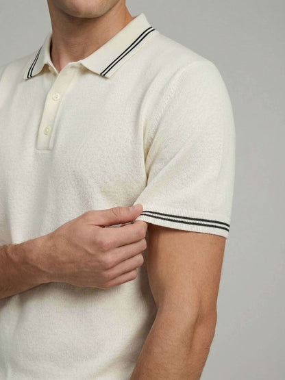 Celio* Men Off White Solid Regular Fit Cotton T-Shirts