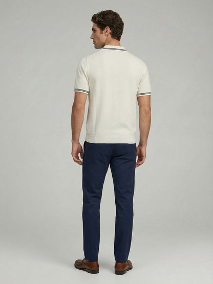 Celio* Men Off White Solid Regular Fit Cotton T-Shirts