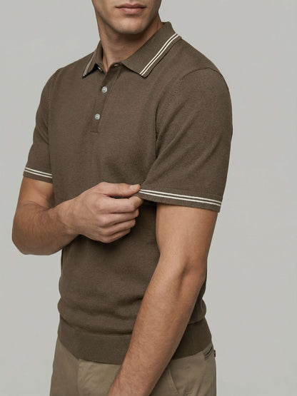 Celio* Men Brown Solid Regular Fit Cotton T-Shirts