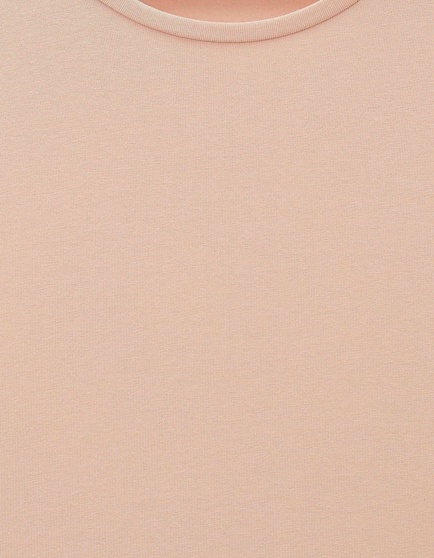 Celio Slim Fit Crew Neck Cotton Stretch T-Shirt - Pink