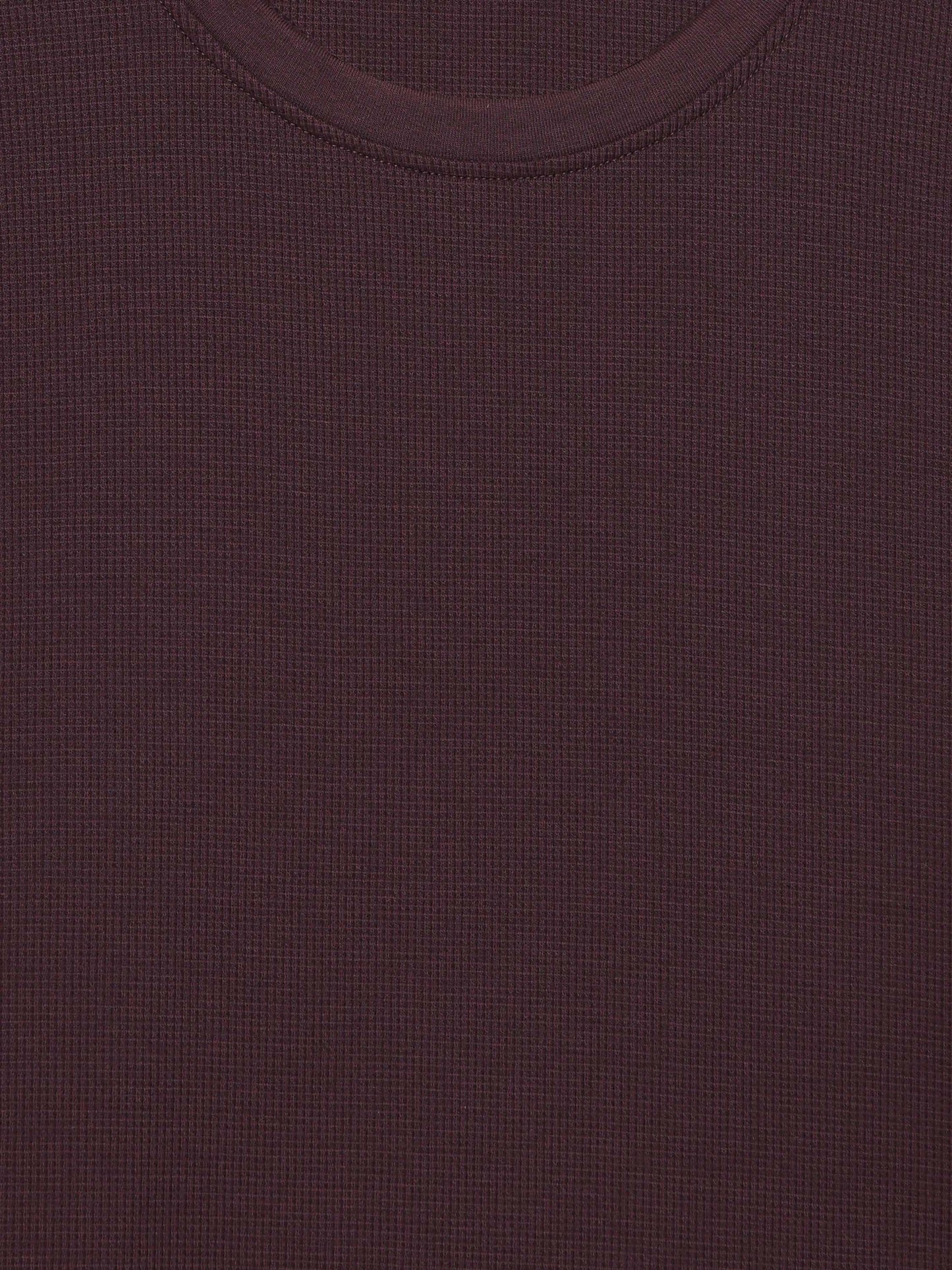 Celio Structured Regular Fit Cotton Poly Blend Brown Tshirts