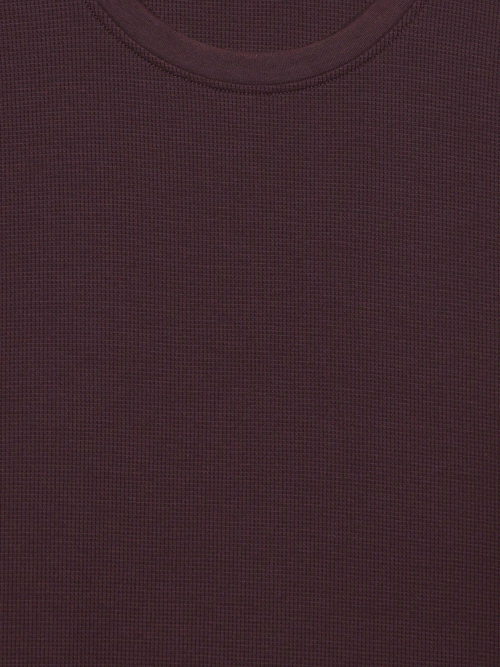 Celio Structured Regular Fit Cotton Poly Blend Brown Tshirts