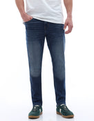 Celio Solid Straight Fit Cotton Poly Blend Grey Jeans