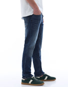 Celio Solid Straight Fit Cotton Poly Blend Grey Jeans
