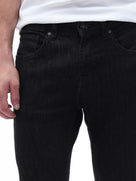 Celio Solid Skinny Fit Cotton Blend Black Jeans