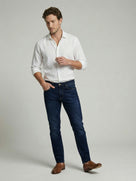 Celio Men Blue Solid Skinny Fit Cotton Jeans