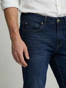 Celio Men Blue Solid Skinny Fit Cotton Jeans