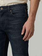 Celio Men Black Solid Skinny Fit Cotton Jeans