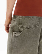 Celio Men Grey Solid Baggy Fit Cotton Jeans