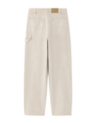 Celio Men Beige Solid Baggy Fit Cotton Jeans