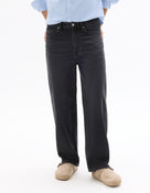 Celio Men Black Solid Baggy Fit Cotton Jeans