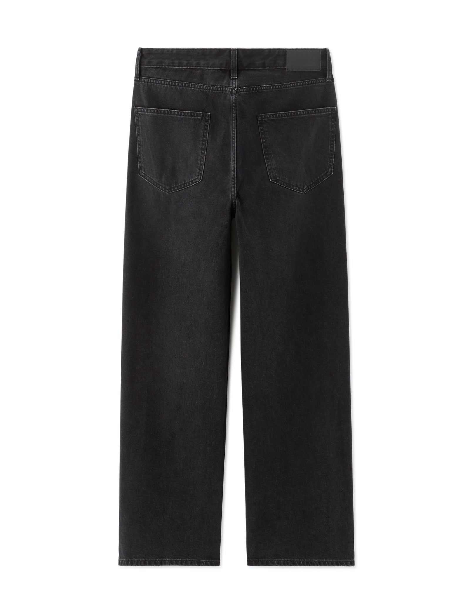 Celio Men Black Solid Baggy Fit Cotton Jeans