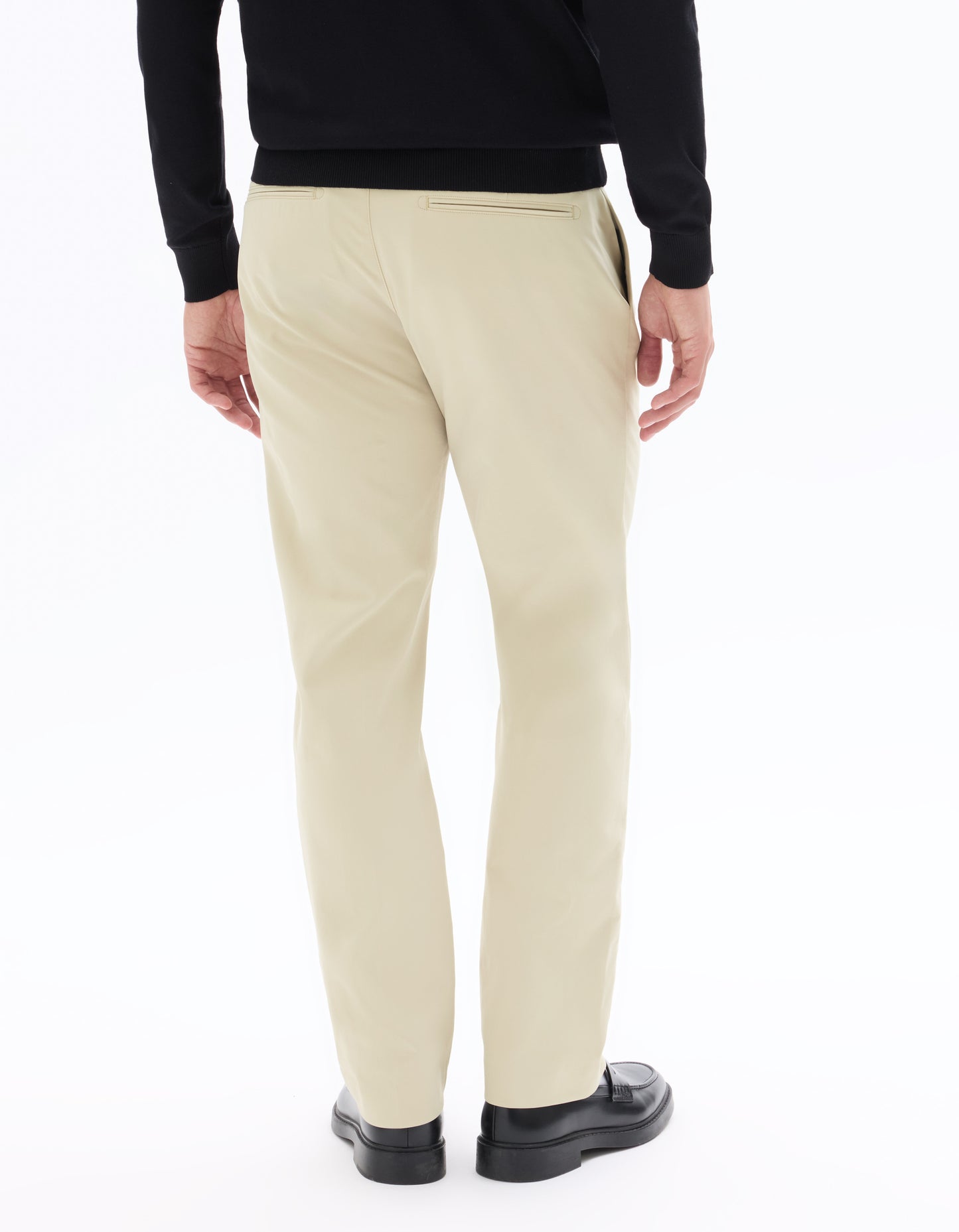 Celio Men Beige Solid Regular Fit Polyester Trousers