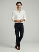 Celio Men Black Solid Straight Fit Cotton Jeans