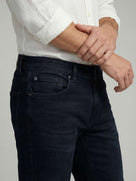 Celio Men Black Solid Straight Fit Cotton Jeans