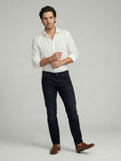 Celio Men Black Solid Straight Fit Cotton Jeans