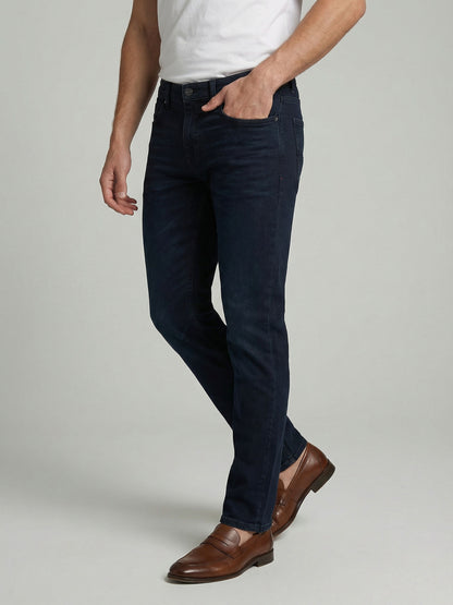 Celio* Men Blue Solid Skinny Fit Cotton Jeans