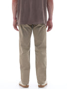 Celio Solid Loose Fit Cotton Blend Brown Jeans