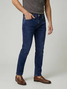 Celio Men Blue Solid Slim Fit Modal-Blend Jeans