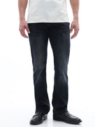 Celio Solid Bootcut Fit Cotton Poly Blend Blue Jeans