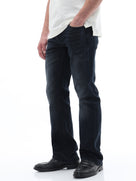 Celio Solid Bootcut Fit Cotton Poly Blend Blue Jeans