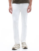 Celio Solid Loose Fit Cotton White Jeans
