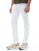 Celio Solid Loose Fit Cotton White Jeans