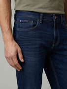 Celio Men Blue Solid Slim Fit Cotton Jeans