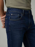 Celio Men Blue Solid Slim Fit Cotton Jeans