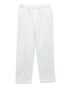 Celio Solid Relaxed Fit Cotton Off-White Trousers