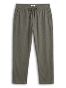 Celio Solid Relaxed Fit Cotton Green Trousers