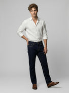 Celio* Cotton Solid Straight Fit Men Blue Jeans