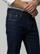 Celio* Cotton Solid Straight Fit Men Blue Jeans
