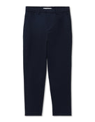 Celio* Men Blue Solid Regular Fit Polyester Trousers