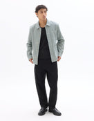 Celio Men Black Solid Straight Fit Cotton Trousers
