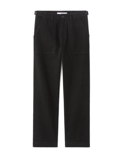 Celio Men Black Solid Straight Fit Cotton Trousers