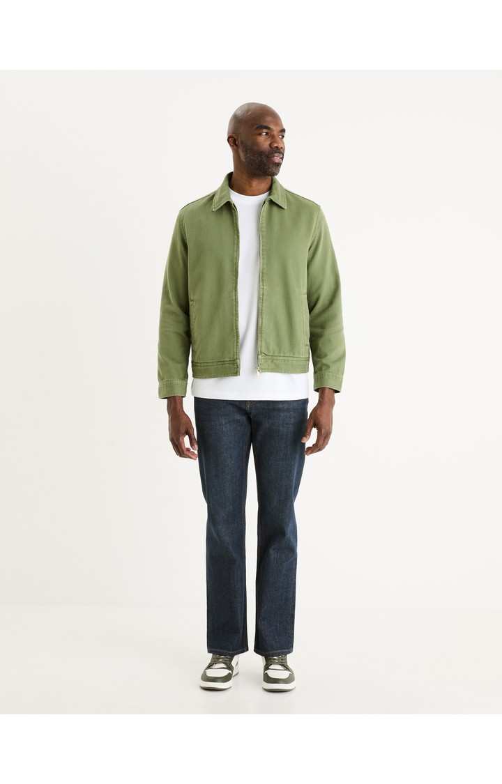 Celio* Solid Boxy Fit Cotton White T-Shirt